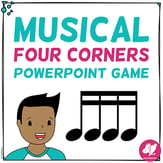 Musical Four Corners: Sixteenth Notes Digital Resources